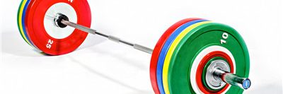 Hot sale competition colored coated barbells (1)