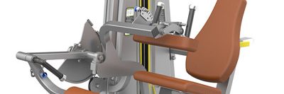 Seated leg extension leg curl machine (2)