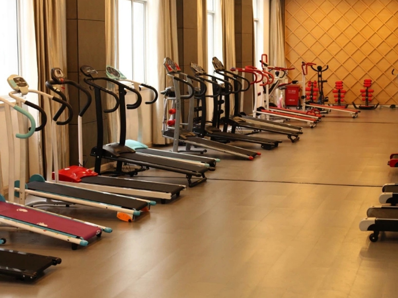 Commercial Treadmill Product Showroom