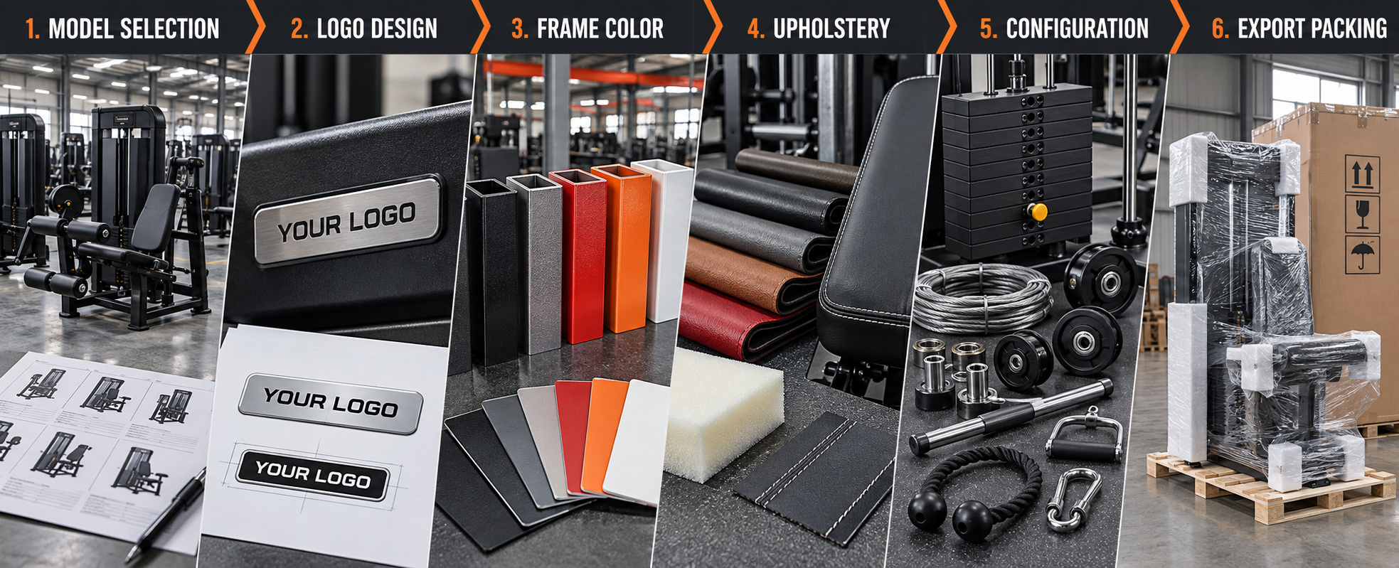 Custom OEM gym equipment development process